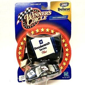Vintage Nascar 1:64 Die Cast Race Car Dale Earnhardt Sr #3 Winners Circle Hood